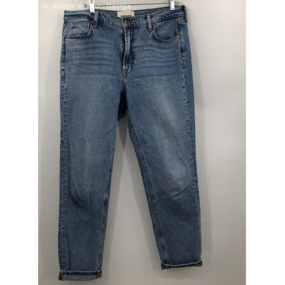 Women's Boden Blue Straight Leg Jeans Casual - Size 30R